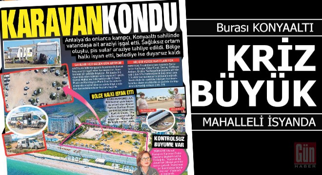 Konyaaltı'na karavankondu