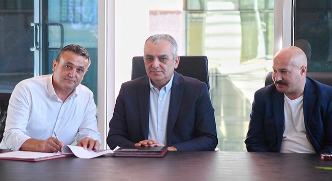 Konyaaltı'nda işçileri sevindiren protokol