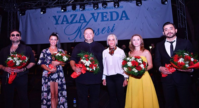 Konyaaltı'nda muhteşem yaza veda konseri