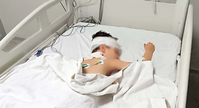 Köpeklerin saldırdığı Osman Can, ağır yaralandı