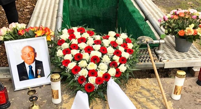 Kore Gazisi, Türk bayrağıyla son yolculuğuna uğurlandı