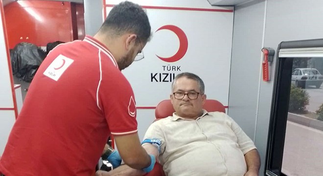 Korkuteli'de kan bağışı kampanyası