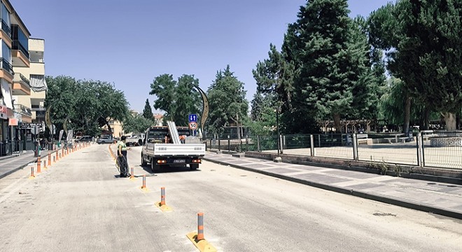 Korkuteli'nde delinatör çalışmaları