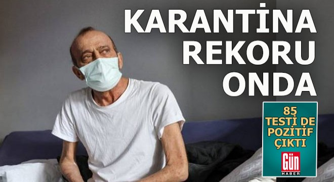 Koronada karantina rekoru kıran Türk
