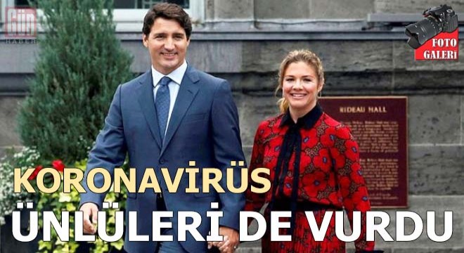 Koronavirüs ünlüleri de vurdu!