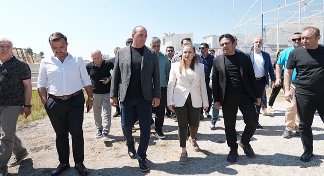 Kotan ve Özdemir, Feslikan Yağlı Pehlivan Güreşleri hazırlıklarını inceledi