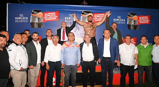 Kumluca'da başpehlivan Fatih Atlı oldu