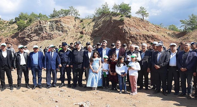 Kumluca'da fidan dikim etkinliği
