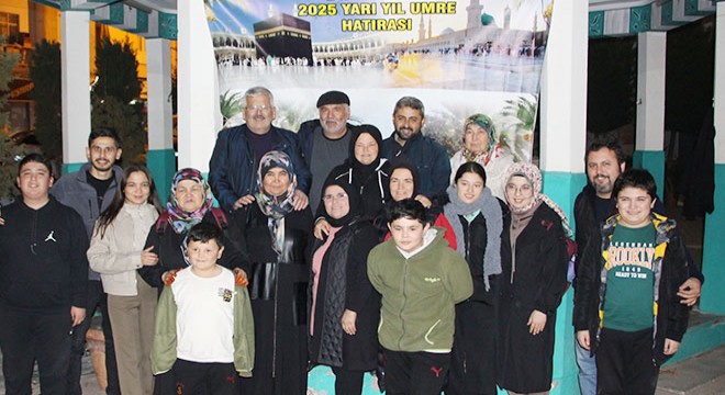 Kumluca'da umre yolcuları uğurlandı