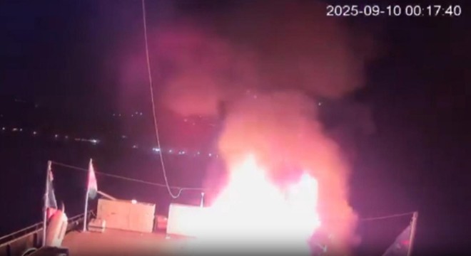 Küresel Sumud Filosu'na yeni dron saldırısı