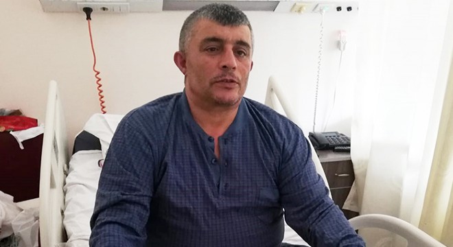 Kuyuya takılarak düşen baba ve kızı hastanelik oldu