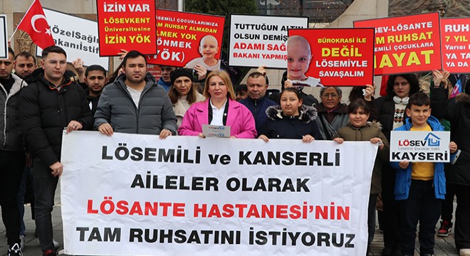 LÖSEV'den 'Lösante Hastanesi'ne ruhsat talebi