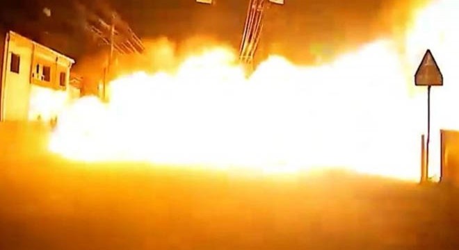LPG sızıntısı böyle patladı