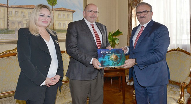 Letonya Büyükelçisi'nden Vali Karaloğlu'na ziyaret