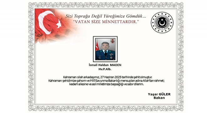 Libya'da kalp krizi geçiren albay şehit oldu