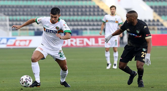 Lider Alanyaspor, 3'üncü deplasmandan da eli boş döndü