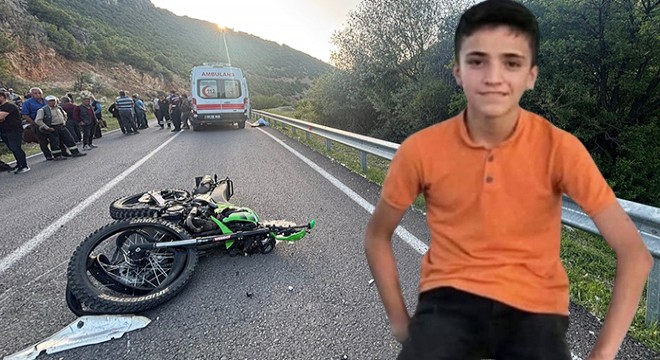 Liseli Muhammet motosiklet kazasında hayatını kaybetti