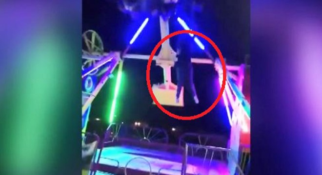 Lunaparkta emniyet kemeri kopan kadın ölümden döndü