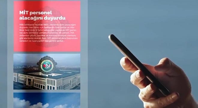 MİT'ten yeni kariyer videosu