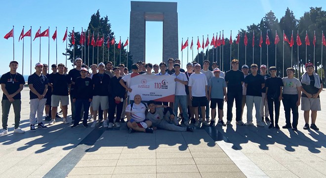 Manavgatlı gençler Çanakkale'de