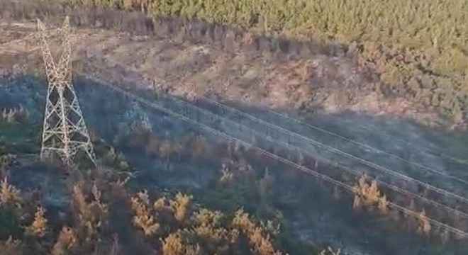 Manisa'daki orman yangını 2'nci gününde