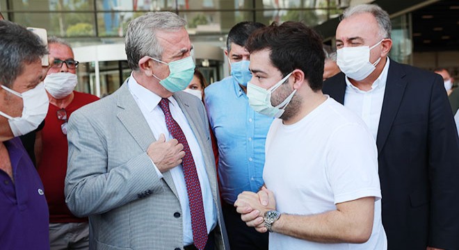Mansur Yavaş'tan, Başkan Böcek'e ziyaret