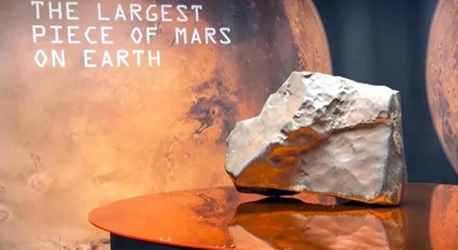 Mars'tan düşen göktaşı satışına soruşturma