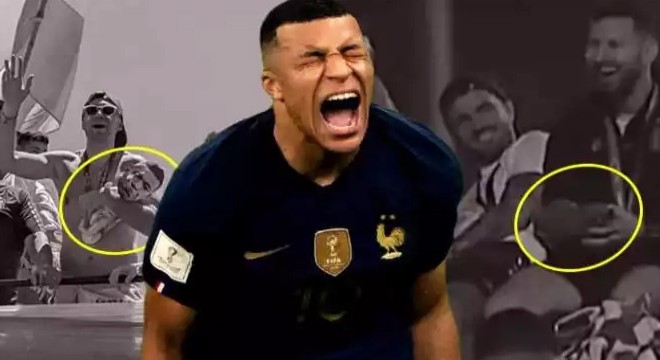 Mbappe'den Martinez ve Messi göndermesi