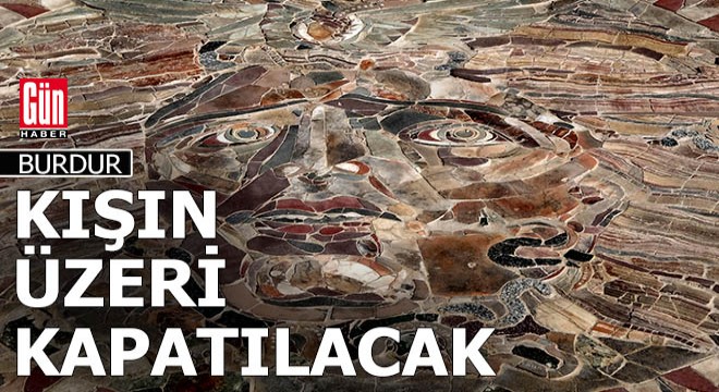 Medusa mozaiğinin üzeri kapatılacak