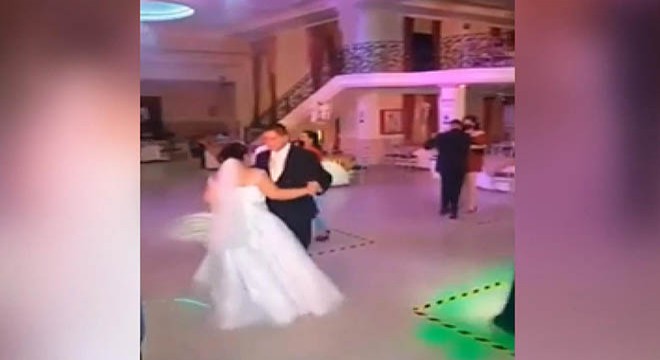 Meksika’da düğünde 