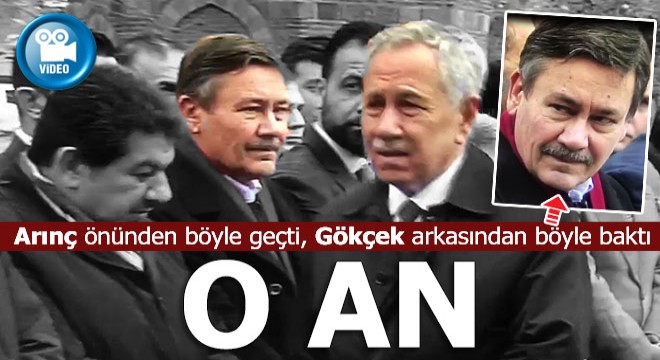 Melih Gökçek, Bülent Arınç'ı gözleriyle çiğ çiğ yedi (VİDEO)