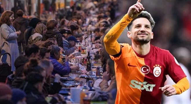 Mertens'ten iftar rekoru: Tam 2 kilometre