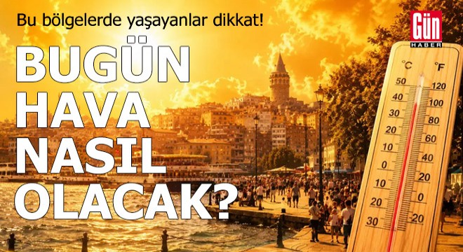 Meteoroloji açıkladı: 18 Temmuz 2026 hava durumu raporu