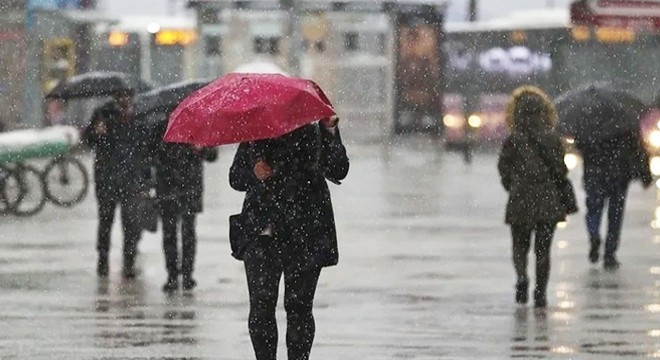 Meteoroloji'den sağanak yağış ve kar uyarısı