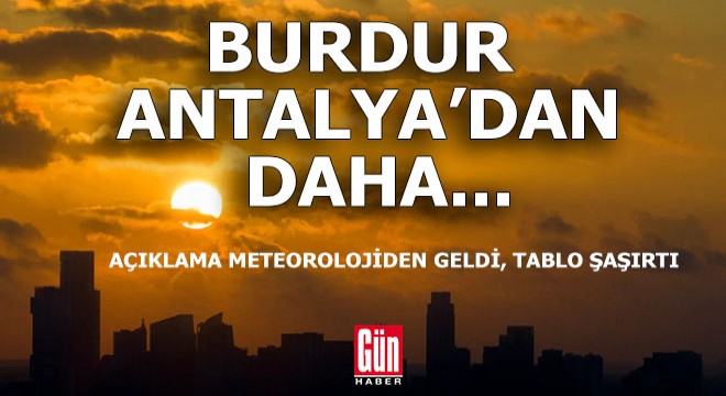 Meteorolojinin sıcaklık tahmini tablosu şaşırttı...