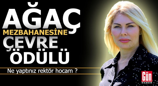 Mezbahane kasabına hayvansever ödülü vermek gibi olmuş