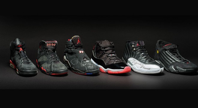 Michael Jordan'ın ayakkabıları rekor fiyata satıldı