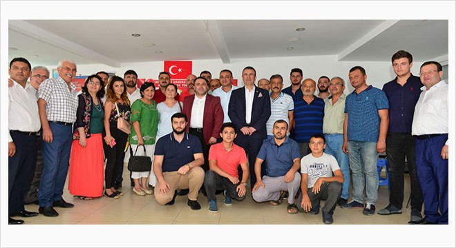 Milletvekili Başkan'dan teşekkür ziyareti