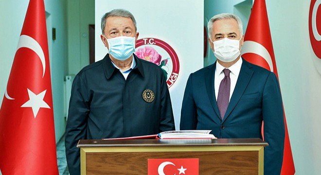 Milli Savunma Bakanı Akar ve kuvvet komutanları Isparta'da