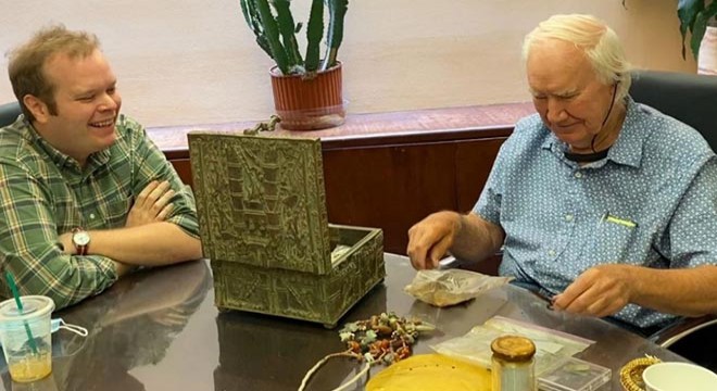 Milyon dolarlık hazine sandığını bulan kişi kimliğini açıkladı