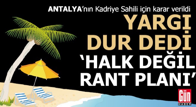 Mimarlar Odası; 'Halk değil, rant planı'