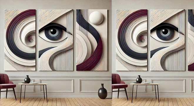 Minimalist Meknlara Uyum Sağlayan En İyi 3D Tablo Tasarımları