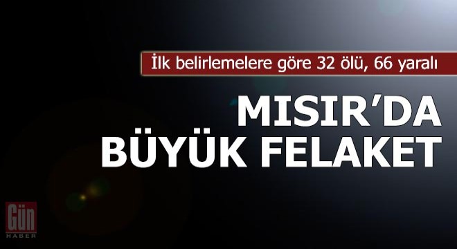 Mısır’da iki tren çarpıştı: 32 ölü, 66 yaralı