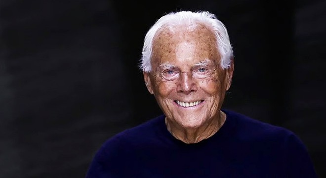 Moda tasarımcısı Giorgio Armani hayatını kaybetti