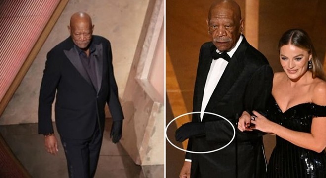 Morgan Freeman'ın taktığı eldivenin sırrı çözüldü