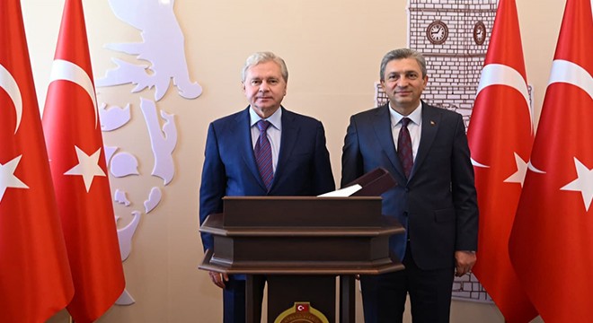 Moskova Hükümet Bakanı'ndan Antalya Valiliğine ziyaret