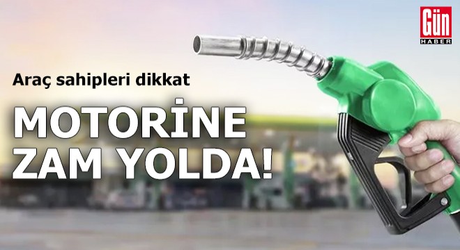 Motorine zam yolda!