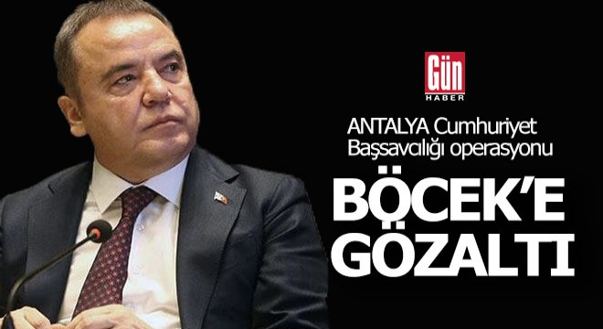 Muhittin Böcek gözaltına alındı