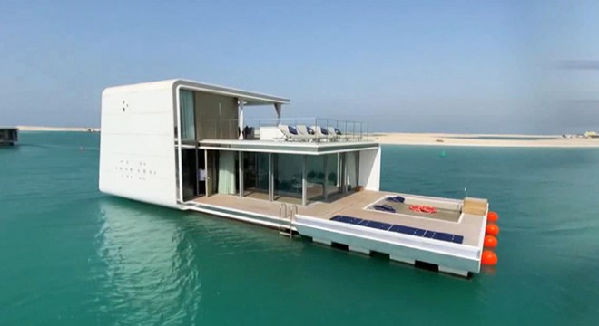 Multi milyarderler Kovid-19'a karşı Dubai’deki yüzen villalara akın ediyor