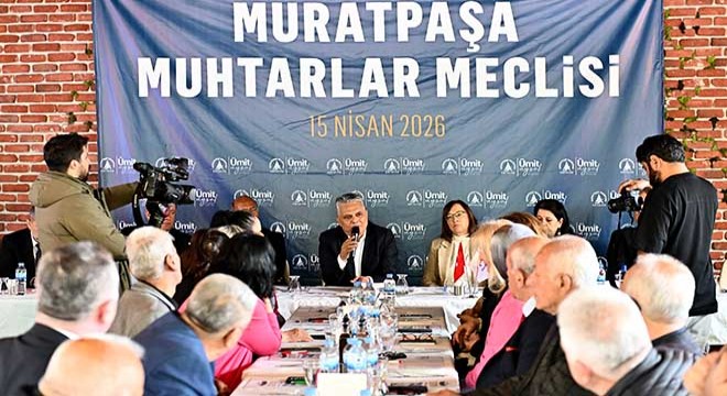 Muratpaşa Muhtarlar Meclisi toplandı